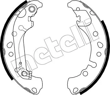 Brake Shoe Set (53-0721)