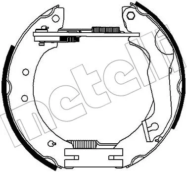 Brake Shoe Set (51-0326)