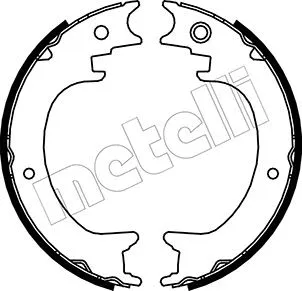 Brake Shoe Set, parking brake (53-0389)