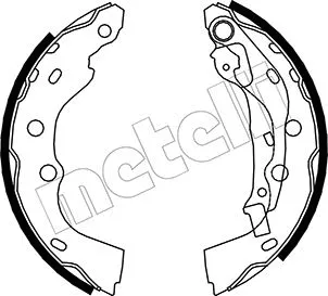 Brake Shoe Set (53-0406)