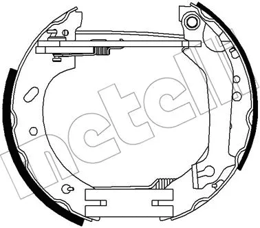 Brake Shoe Set (51-0266)