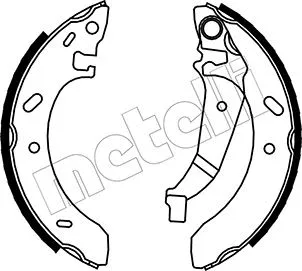 Brake Shoe Set (53-0030)
