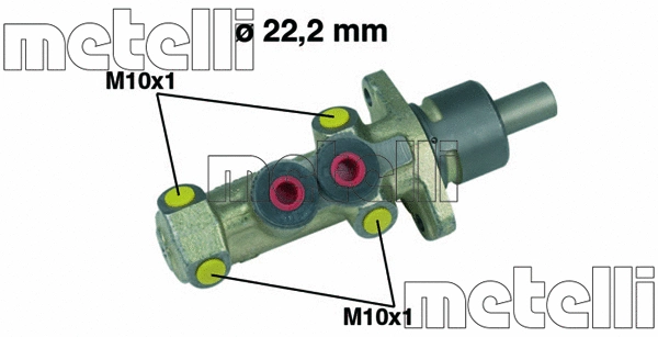 Brake Master Cylinder (05-0206)