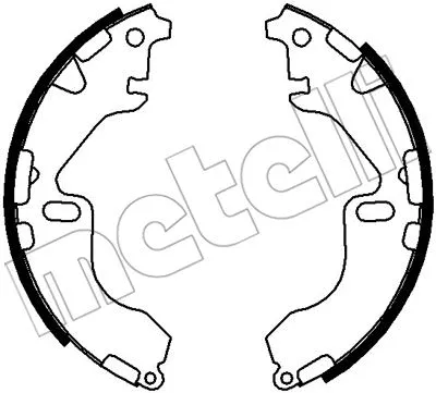 Brake Shoe Set (53-0448)