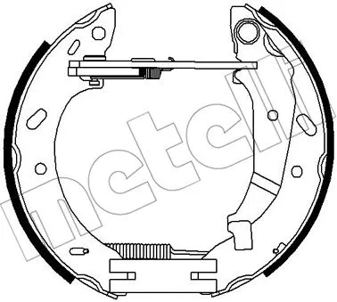Brake Shoe Set (51-0311)