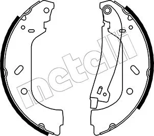 Brake Shoe Set (53-0074Y)
