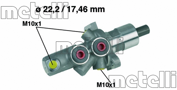 Brake Master Cylinder (05-0175)