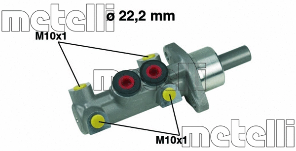 Brake Master Cylinder (05-0390)