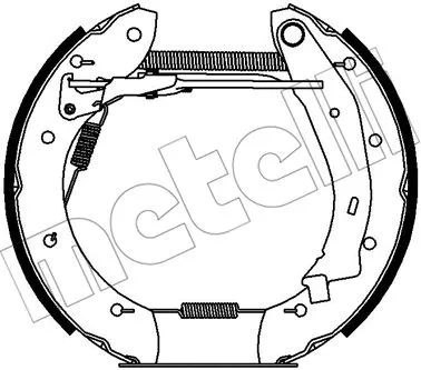 Brake Shoe Set (51-0428)