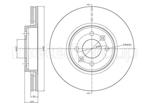 Brake Disc (23-0517C)