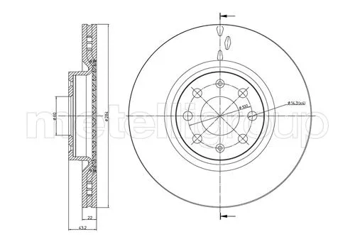 Brake Disc (23-0859C)