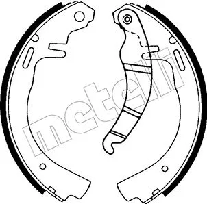 Brake Shoe Set (53-0300)