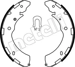 Brake Shoe Set (53-0269)