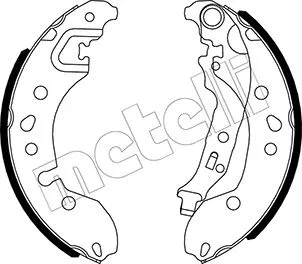 Brake Shoe Set (53-0536)