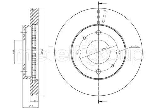 Brake Disc (23-0653)