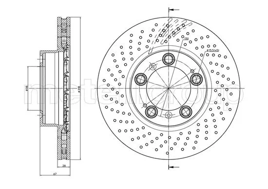 Brake Disc (23-1425FC)