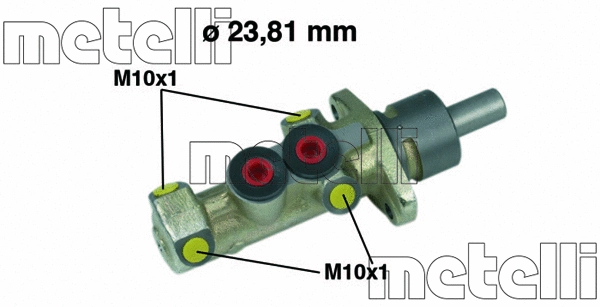 Brake Master Cylinder (05-0299)