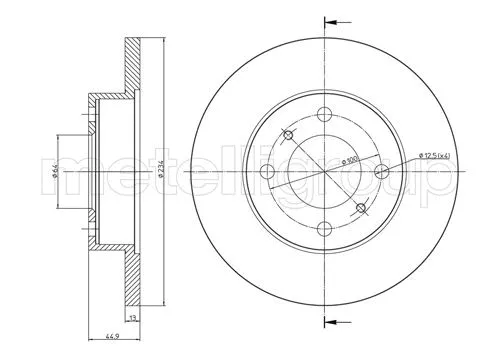 Brake Disc (23-0478)
