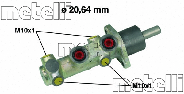 Brake Master Cylinder (05-0525)