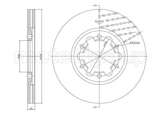 Brake Disc (23-1618)
