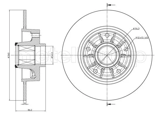 Brake Disc (23-1241)