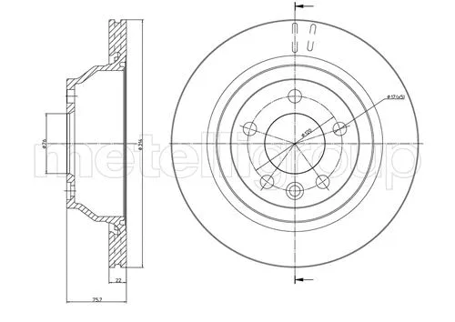 Brake Disc (23-0849C)