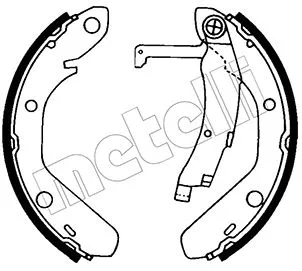 Brake Shoe Set (53-0651)