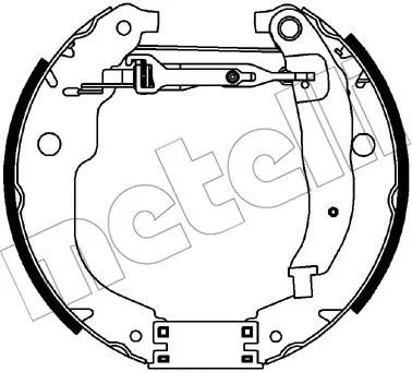 Brake Shoe Set (51-0448)