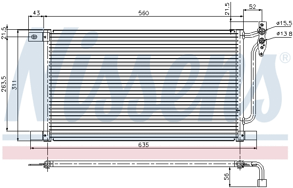 Condenser, air conditioning