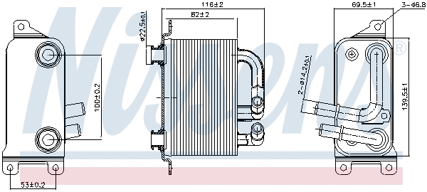 Oil Cooler, automatic transmission