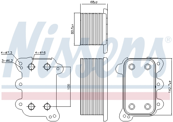 Oil Cooler, engine oil