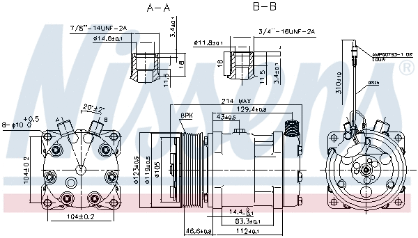 Compressor, air conditioning