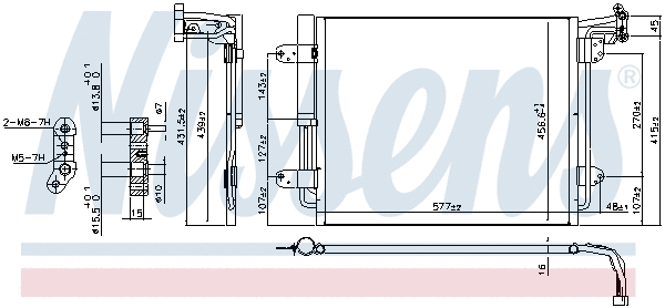 Condenser, air conditioning