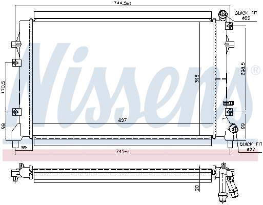 Low Temperature Cooler, charge air cooler