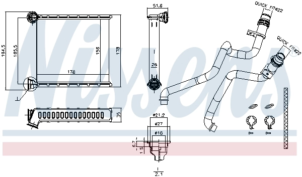 Heat Exchanger, interior heating