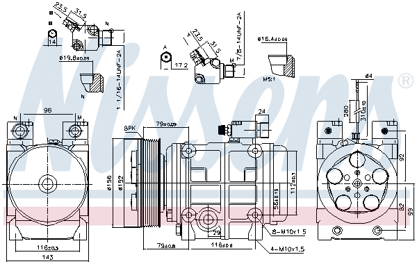 Compressor, air conditioning