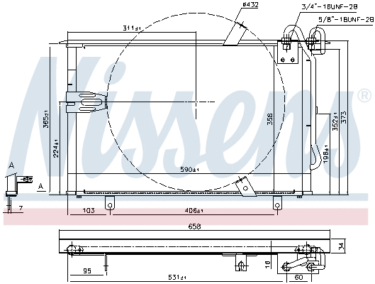 Condenser, air conditioning