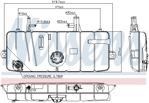 Expansion Tank, coolant