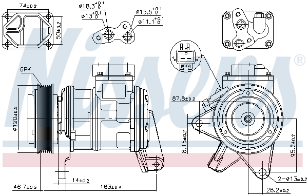 Compressor, air conditioning