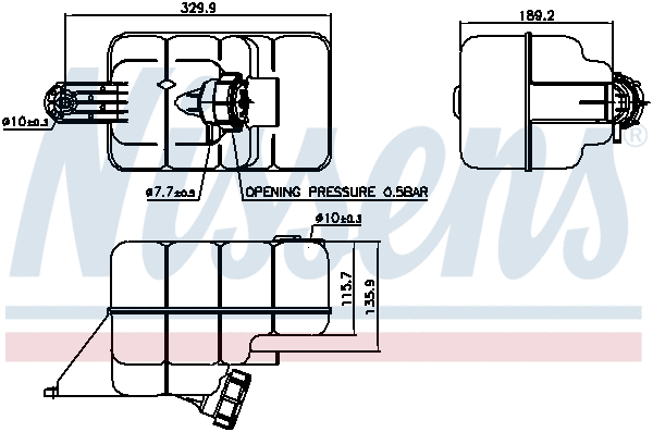 Expansion Tank, coolant