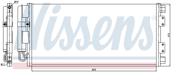 Condenser, air conditioning