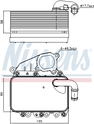 Oil Cooler, engine oil