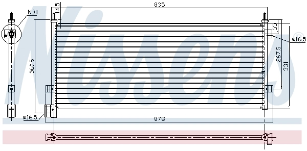Condenser, air conditioning
