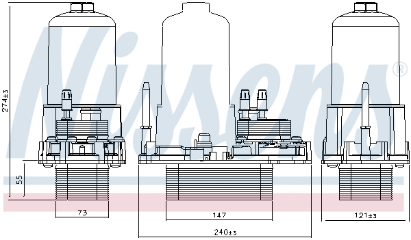 Oil Cooler, engine oil