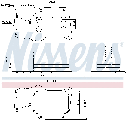 Oil Cooler, engine oil