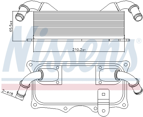Oil Cooler, engine oil