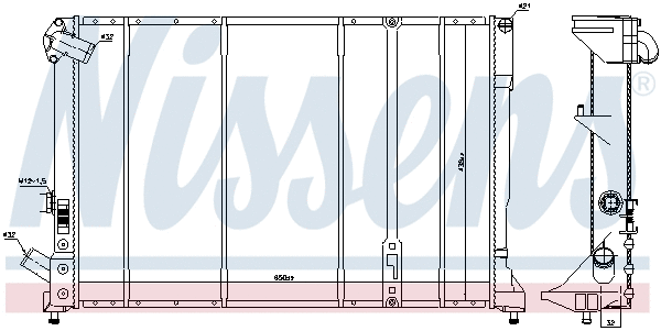 Radiator, engine cooling