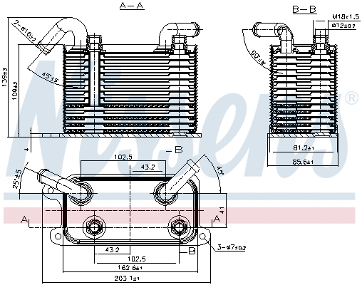 Oil Cooler, automatic transmission