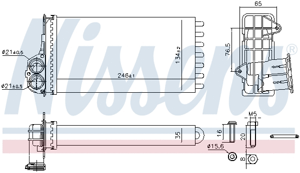 Heat Exchanger, interior heating