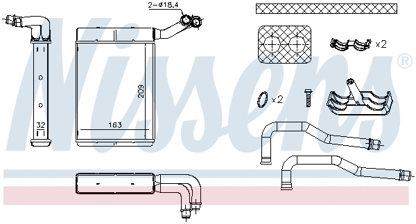 Heat Exchanger, interior heating